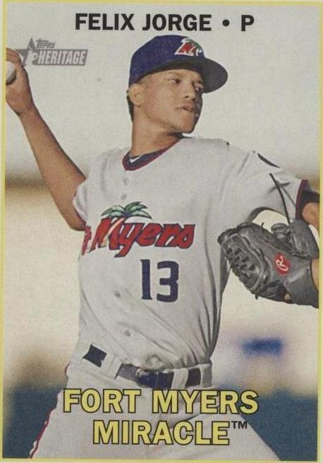 2016 Topps Heritage Minor League Edition - Felix Jorge #35 - 1 of 1