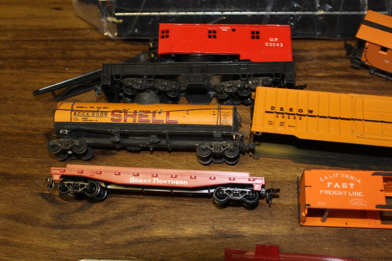 3lb HO Scale Parts Lot Rio Grande Track Nails and Cars eBay