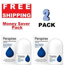 2 PACK - Perspirex Strong Extra Effective Antiperspirant Roll-On 20ml