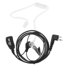 Air Tube Earpiece Headsets  Mic PTT for Motorola Two Way Radio Walkie Talkie