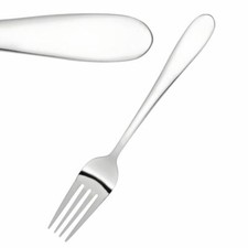 Utopia Manhattan Table Forks in 18/0 Stainless Steel - Dishwasher Safe - 12 Pack
