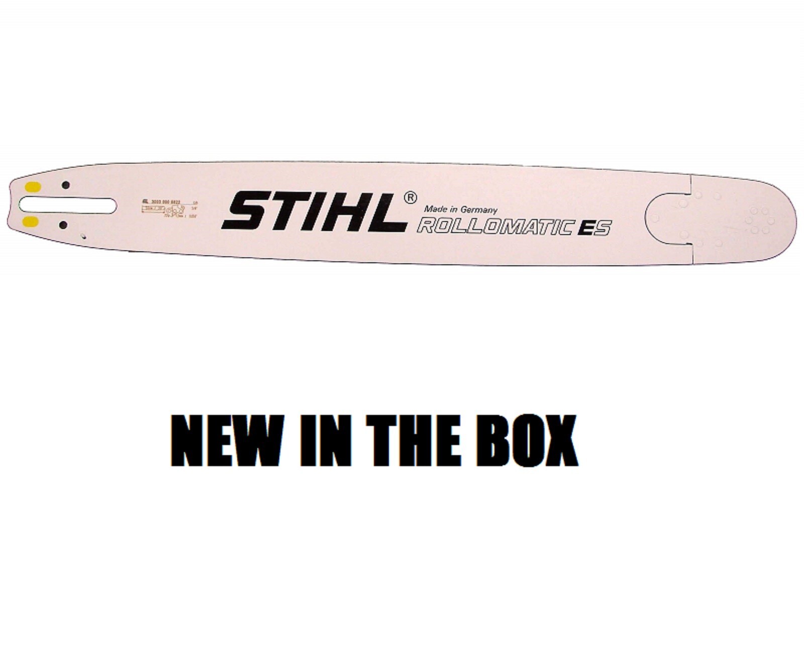 NEW STIHL ROLLOMATIC ES STIHL 20" CHAINSAW BAR 3003 000 8822 FOR 3/8 ...