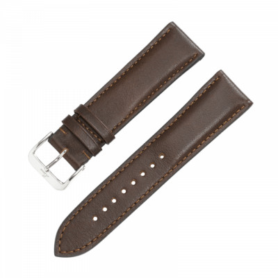 Laco ULM / WÜRZBURG Strap Brown Handmade 22 MM without Buckle Genuine New