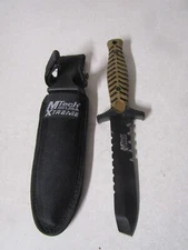 KNIFE WITH SHEATH M TECH USA EXTREME TACTICAL MODEL MX-8089 PRECISION CRAFTED