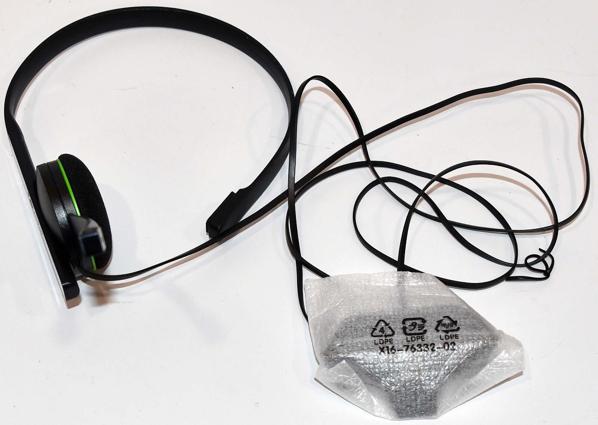 Microsoft Xbox Xbox One Wired Chat Headset Xbox Stereo Headset