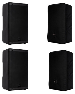 2x RCF ART 910-A PROFESSIONAL ACTIVE SPEAKER 2100 Watts + 2x RCF ART 910 COVER