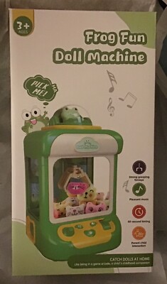 Frog Fun Child's Arcade Claw Machine - NEW Comes With 20+ FREE
