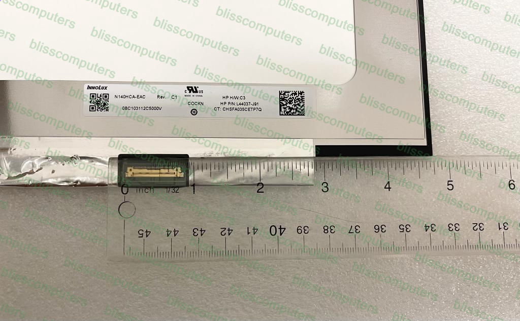 HP 14-DK1003DX 9XM12UA LCD Screen Panel HD 1366x768 Display 14 In - Foto 7