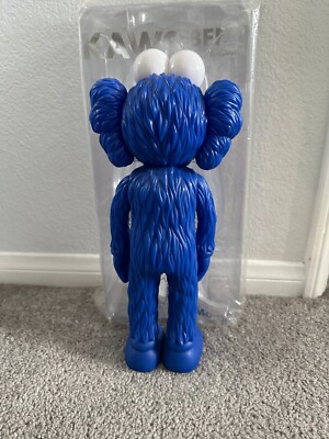 KAWS BFF MoMA Blue Exclusive Figure 2017 Medicom Figure - Opened