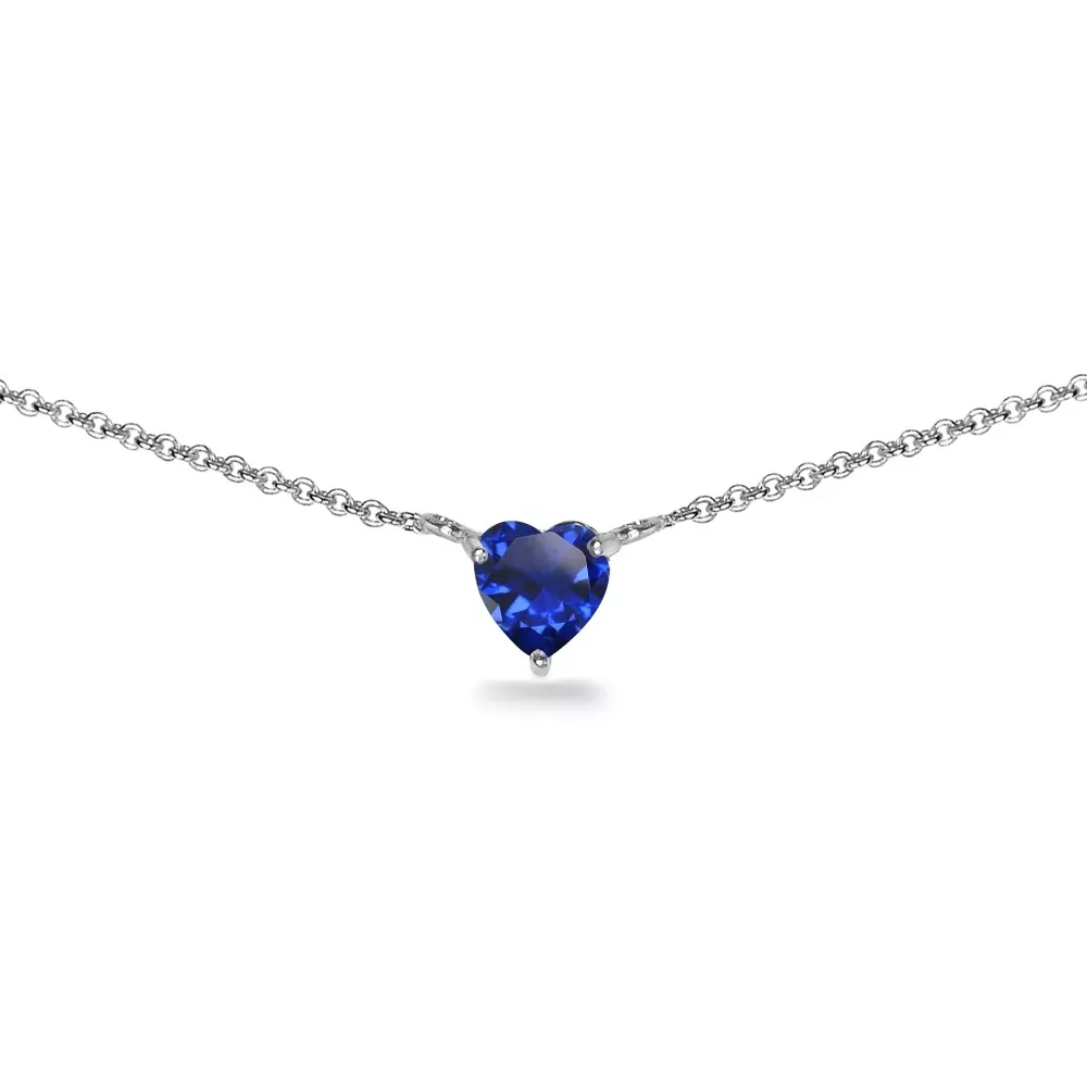 Sapphire 2024 choker necklace