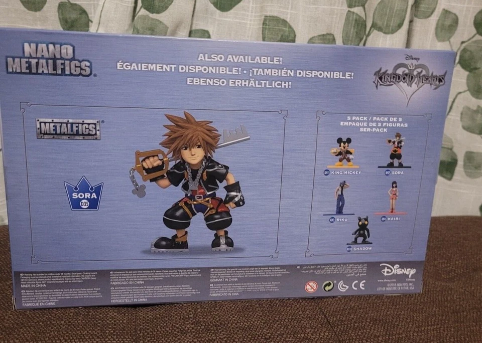 Kingdom Hearts Nano Metalfigs Diecast Paquete de 20 figuras conjunto de coleccionistas NUEVO Foto 2 de 3