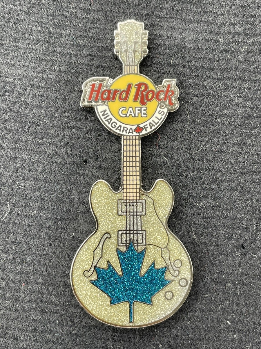 Hard Rock Cafe Niagara Falls ピンバッジ Niagara Falls Cascading Falls Guitar Pin | Online Rock Shop