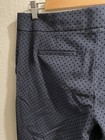 ANN TAYLOR LOFT Dark Blue Print "MARISA SKINNY" Pant Size 10 (28" Inseam) — photo 6