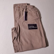 Gloria Vanderbilt Women Amanda 2.0 Slim Leg Beige Size 8 28.5" x 30" NWT