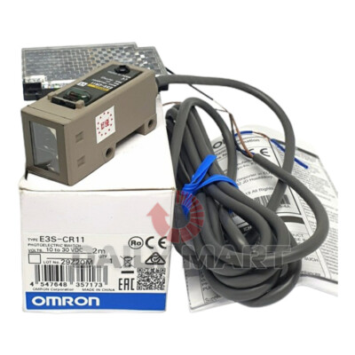 New In Box   E3S-CR11 Photoelectric Switch Sensor 10-30VDC #F3