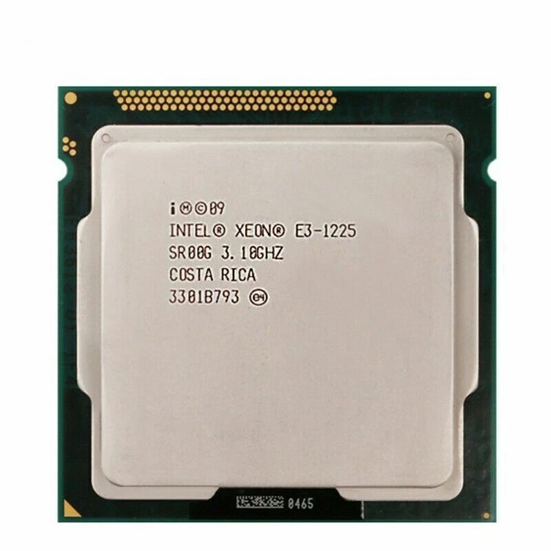 Intel Xeon E3-1225 3.10 GHz SR00G 4 Cores 4 95 W Threads LGA1155 CPU Processor - Image 4 of 4