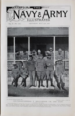 1900 Aufdruck Leutnant General T.Kelly-Kenny & Personal Commanding 6th Division