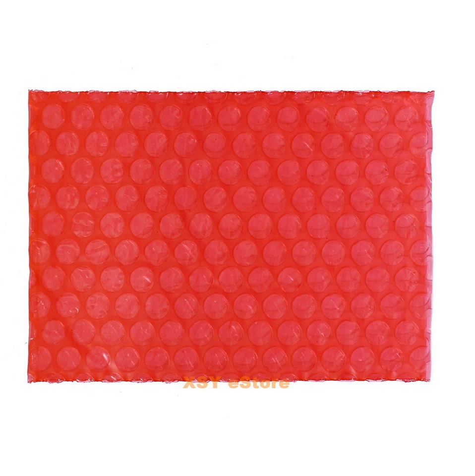 100 Red 5.5" x 6"_140 x 150mm Anti-Static Bubble Envelopes Packing Pouches Bags - Image 4 of 4