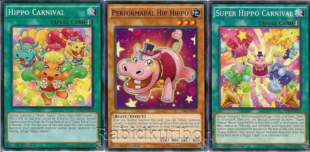 Yugioh Hippo Carnival Super Hippo Carnival Performapal Hip Hippo 