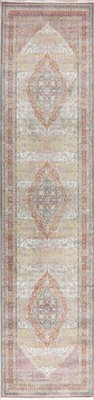 Traditional Floral Distressed Turkish Oriental Rugs