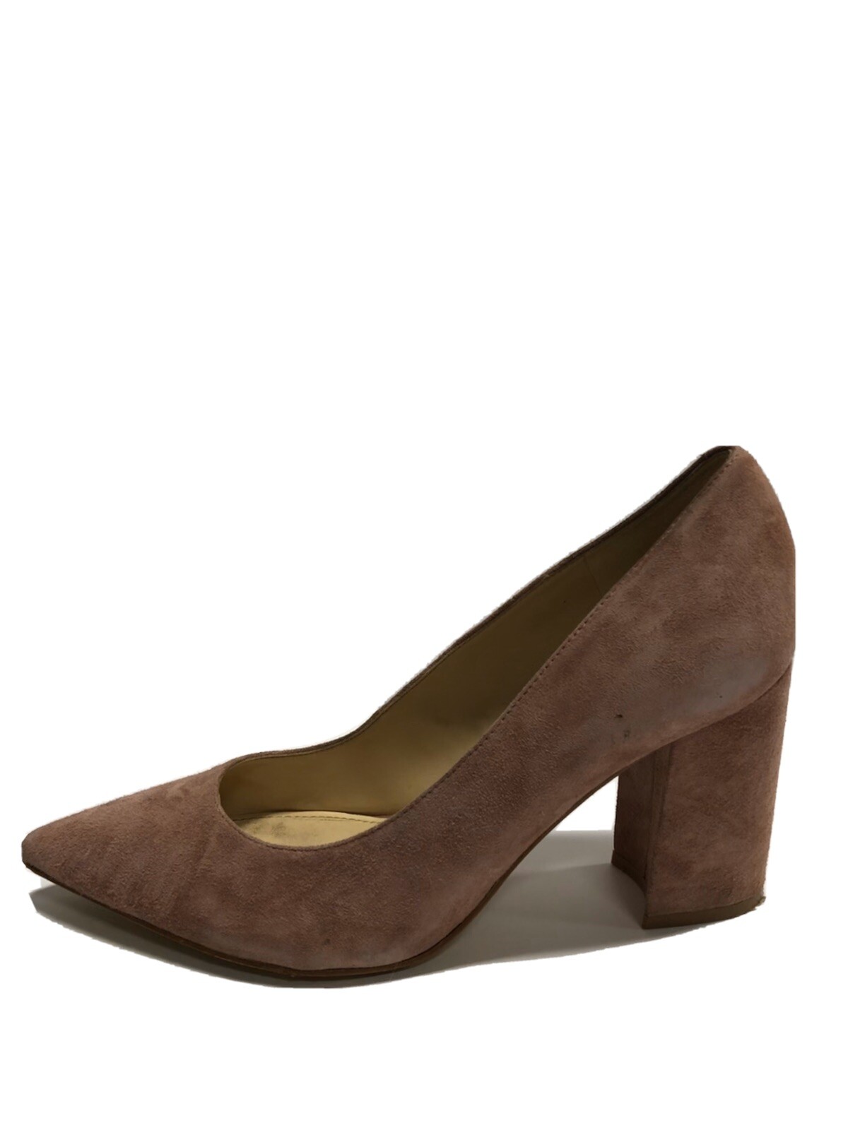 Nine West Womens Cara Pump Pink Suede Size M