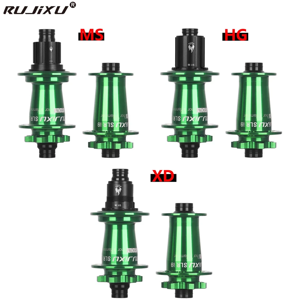 Mountain Bike Front Rear Hub 32Holes Disc Brake 7 Bearing 690 Click Hub HG XD MS - Image 3 of 4