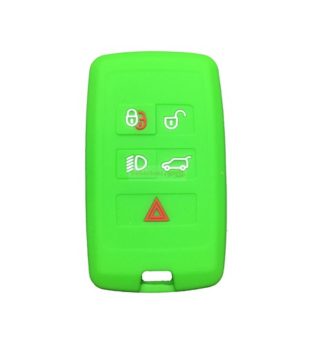 Fit Land Rover Range Rover Defender 5 Button Remote Key Fob Silicone Case Cover - Picture 19 of 23
