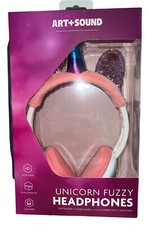 Art  Sound Fuzzy Unicorn Headphones