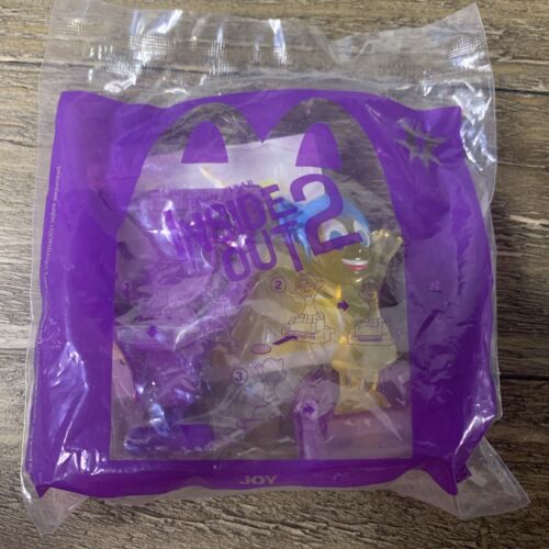 McDonald’s INSIDE OUT 2 Happy Meal Spielzeug #1 JOY - 2024 Disney Pixar Neu & Versiegelt