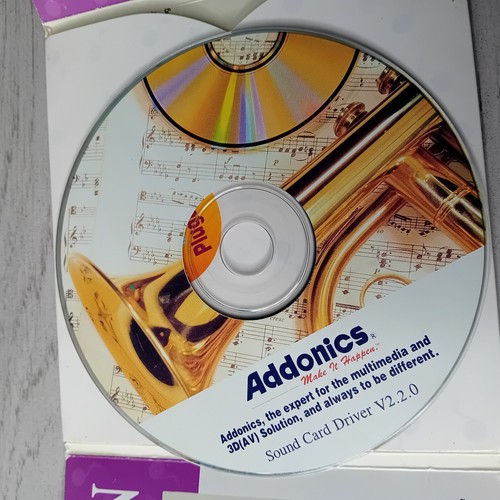ADDIONICS OPL 3 YAMAHA SAX SERIES PLUG & PLAY PC CD ROM - RARE SOUND CARD DRIVER - 第 6/7 張圖片