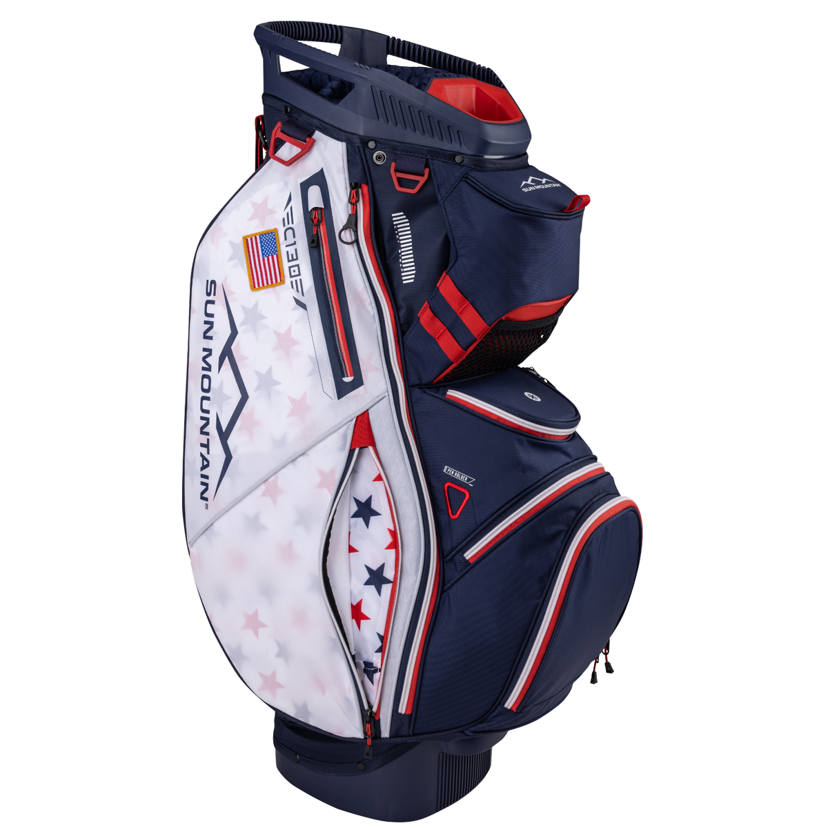 Sun Mountain 2025 C-130 14-Way Divided Premium Golf Cart Bag Sun Mountain 2025 C-130 14-Way Divided Premium Golf Cart Bag
