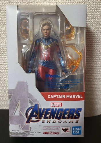 Figura S.H.Figuarts Avengers EndGame CAPITÁN MARVEL Japón BANDAI