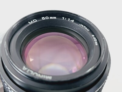 ★美品★ ミノルタ NEW MD 50mm f1.4 #18764 🌸[Optics MINT] Minolta New MD 50mm F1.4 MF Standard Lens SR