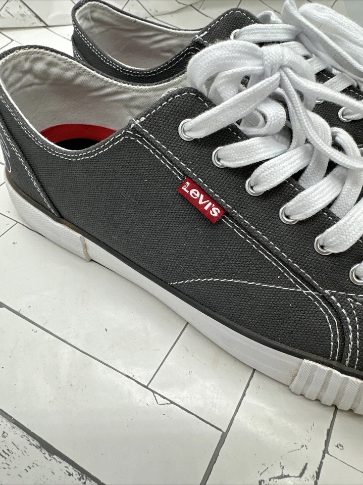 Zapatillas Levis para mujer, lona/puntera de goma, talla 10 para mujer Foto 2 de 4