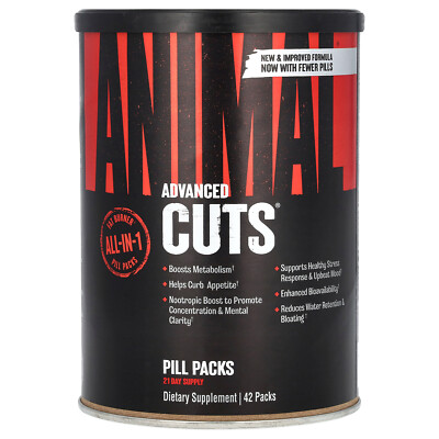 Advanced Cuts, Pill Packs, 42 Packs