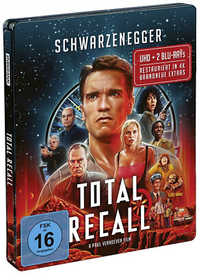 Total Recall (Limited Steelbook Edition) 4K UHD + Blu-ray / NEU