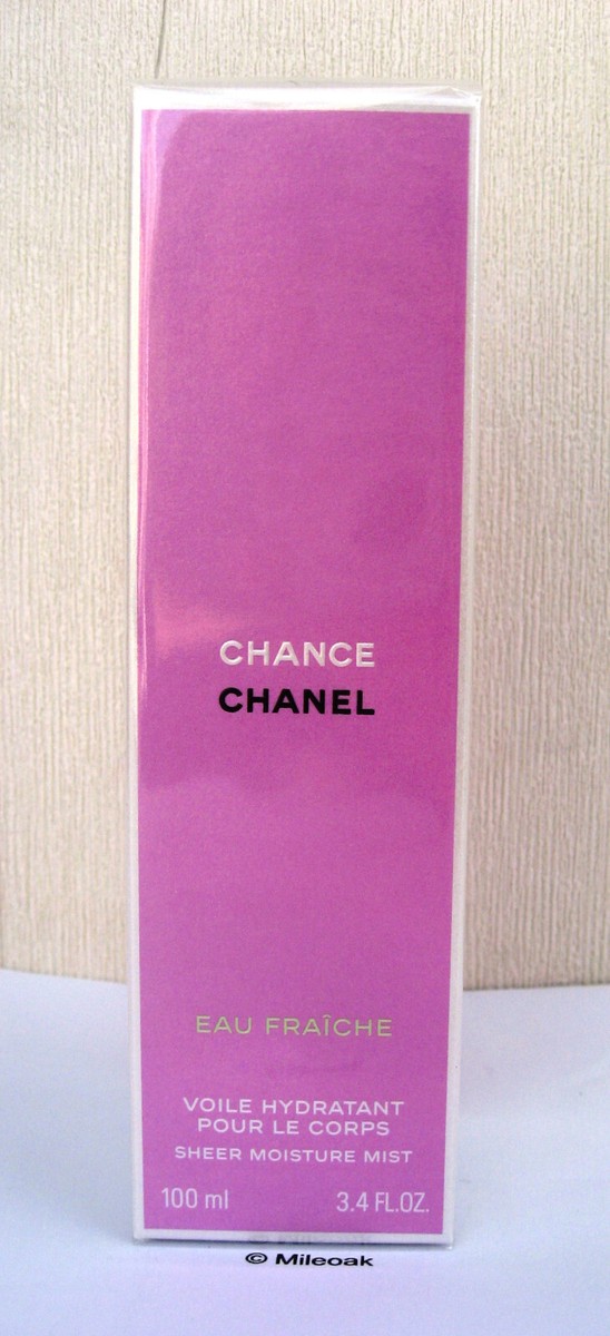 CHANEL CHANCE EAU FRAICHE MOISTURE MIST- 100ml BNIB SEALED UK