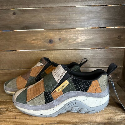 Merrell Jungle Moc Quilted Patchwork Slip On Shoes Mens Earth Tones Size 10 Amazon.com | Merrell Men Jungle Moc Slip-on - Dark  main image 3