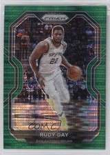 2020-21 Panini Prizm Green Pulsar Prizm 17/25 Rudy Gay #4 1fm9