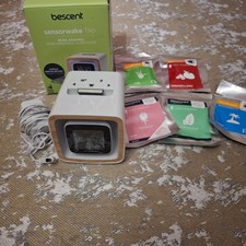 Bescent Sensorwake Sense-awakening Alarm Clock Aroma W/ 4x Scent Capsules Lot