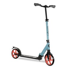 Lascoota Adult 2-Wheel Kick Scooter - Smooth 220 lbs Capacity, Fusion Blue