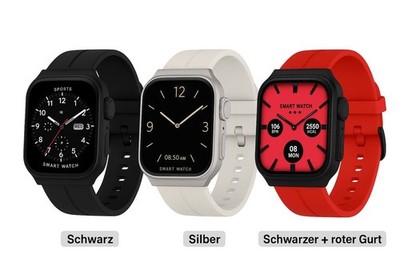 Smartwatch OV88 2,01 `Bluetooth Touchscreen Fitness Tracker Herzfrequenz IP68