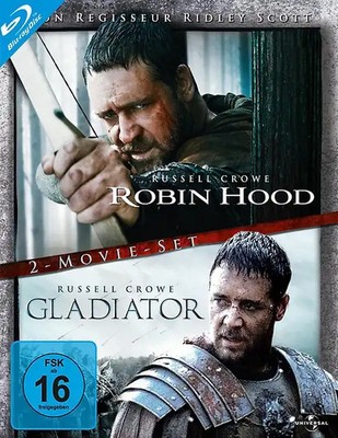 Robin Hood / Gladiator (Director's Cut / Extended Version, 2 Discs)
