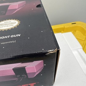 Nintendo NES Console Action Set Complete CIB Mario Duck Hunt - AMAZING Condition