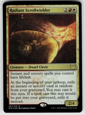 Radiant Scrollwielder Foil 221 STX R Strixhaven: School of Mages MTG
