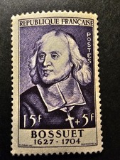 FRANCE TIMBRE CÉLÉBRITÉ XX SIÈCLE BOSSUET N°990 NEUF ** MNH 1954