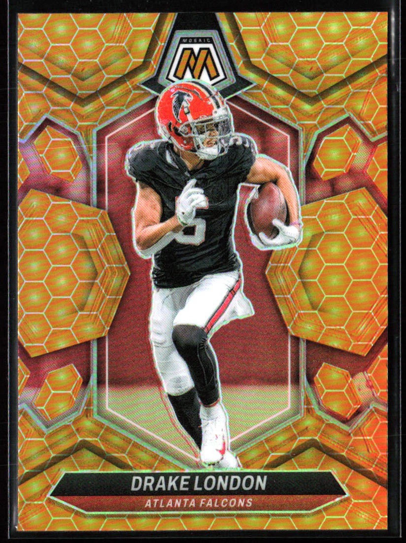 2024 Panini Mosaic - Drake London #10 Honeycomb Prizm Case Hit SSP