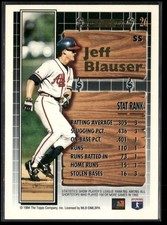 1994 Topps #26 Jeff Blauser Black Gold