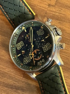 AVI-8 Hawker Typhoon Coningham Chronograph AV-4093-0D Rumbold Box Papers