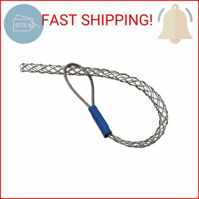 Abeicy 1 Pack Cable Pulling Grip, Electrical Wire Puller Socks, Stainless Steel